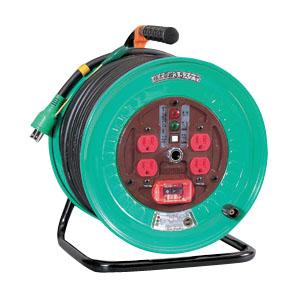 標準型ドラム(屋内型)アース付 30m 15A 日動 NF-EK34