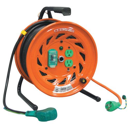 延長コード型ドラム(屋内型)アース無し 日動 NL-20S