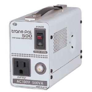 海外用トランス 500VA C2入力220〜230V 日動 PAL-500EP