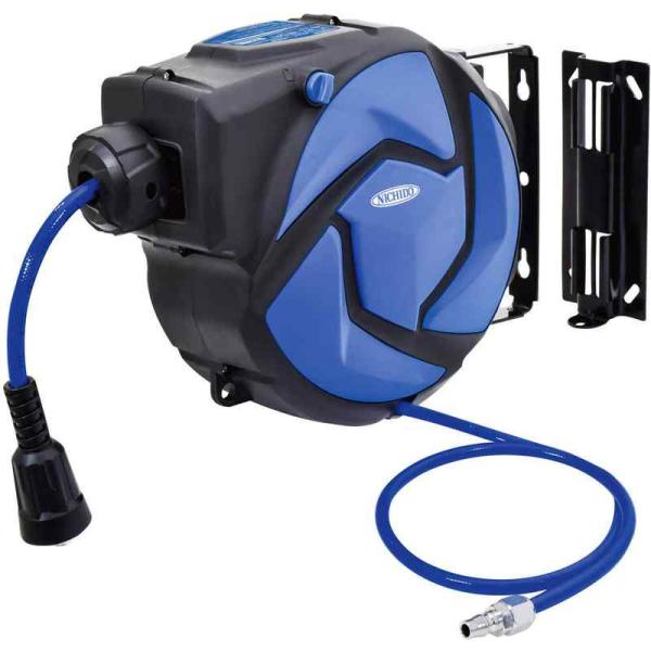 自動巻リール オートエアー ホース長14m ホース内径6.5ｍｍ 屋内型 取寄品 日動 ARZ-14...