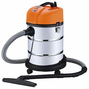 業務用掃除機 乾湿両用 30L ステンレス バキュームクリーナー 日動 NVC-30L-S