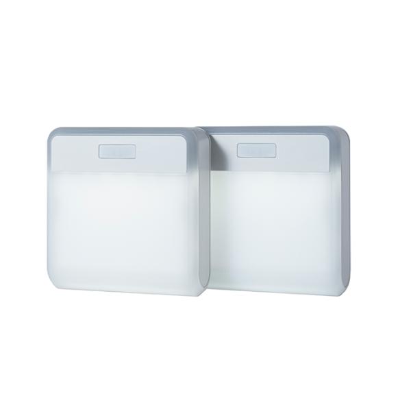 ライテックス 激突防止ライト ワイヤレス 屋内用 電池式 2台入 取寄品 ムサシ DW-900