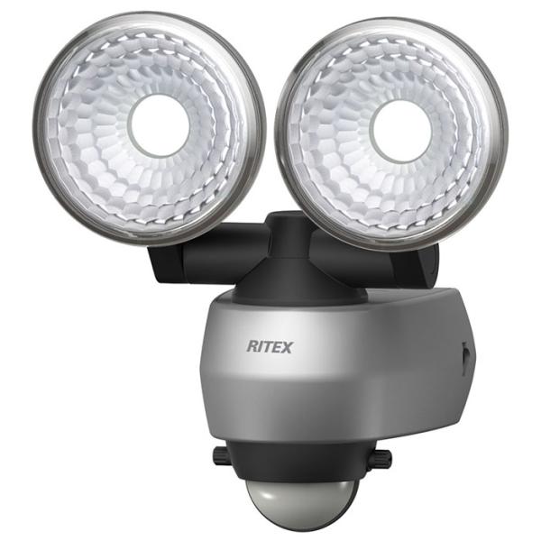 RITEX ライテックス 7.5W×2灯 LEDセンサーライト 取寄品 ムサシ LED-AC315