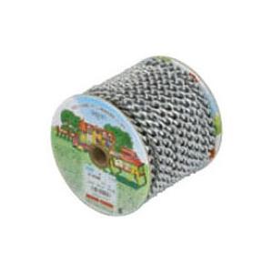 鉄チェイン(鎖)(フリクションショートマンテル)R-IS25F 15m巻(リール巻)【取寄せ品】 ニ...