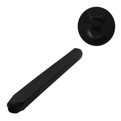 精密刻印 普通数字 3 3mm 新潟精機 SP3-3