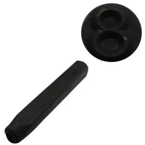 精密刻印 普通数字 8 6mm 新潟精機 SP6-8