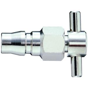 プラグ付ドレンコック 新潟精機 P-321