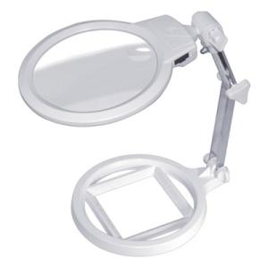 LEDライト付スタンドルーペ TSK TS-7