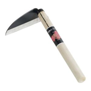 (刃物鋼)ネジリ鎌105mm 浅野木工 01040