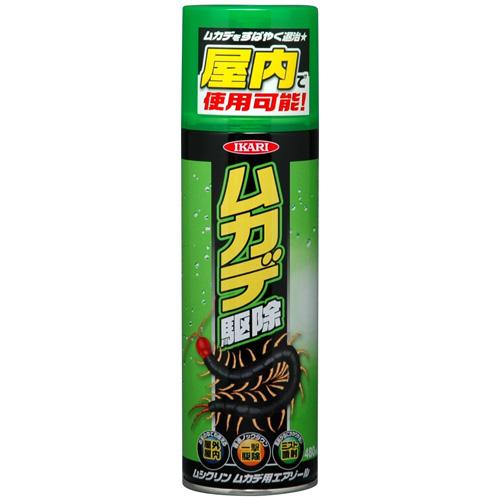 ムシクリン ムカデ用エアゾール 480ml イカリ消毒