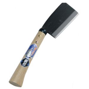 (手打鋼付)東型鉈両刃135mm 浅野木工 07040