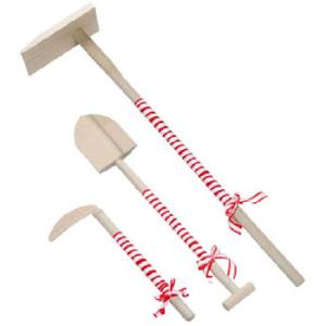 地鎮祭セット(紅白布巻) 浅野木工 28060