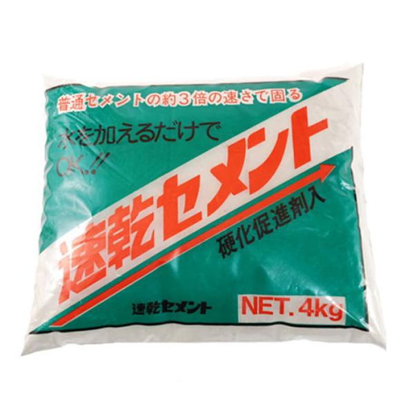 速乾セメント 4kg 取寄品 家庭化学工業 カテイ-209738