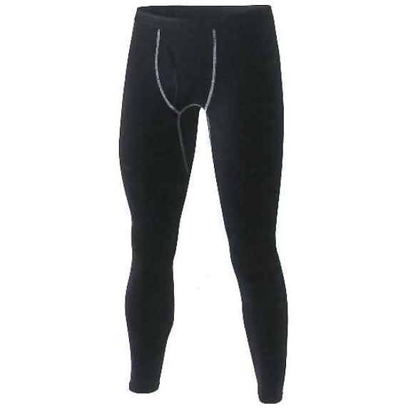 BTパワーストレッチ前開き ロングタイツ ブラック LL ※取寄品 おたふく JW-165