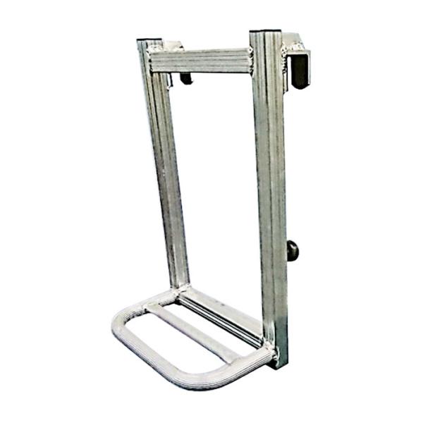 アルミ製 トラック用昇降梯子 1段 取寄品 愛農 KH-01