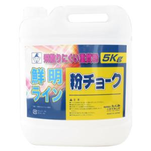 粉チョーク 白 5kgボトル入 たくみ 2231