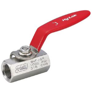 ボールバルブ 110シリーズ レバーハンドルタイプ 3/8” メスRc ハイロック社 BVF-6R