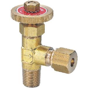 立型リングニードルバルブ ネジ(R)3/8 適用管外径10 フローバル MVRT-0310