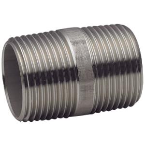 ステンレス製ねじ込継手 ニップル SUS316TP ネジ(R)1” フローバル VN-316-08