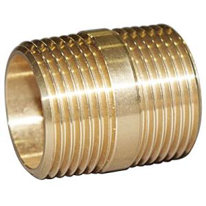 青銅製ねじ込継手 丸ニップル ネジ(R)2” フローバル GN-16-BC