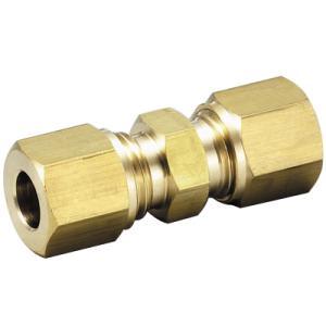 銅管用リングジョイント 両口ストレート 本体ネジ(G)1/8 適用管外径(1/8)6 フローバル R...