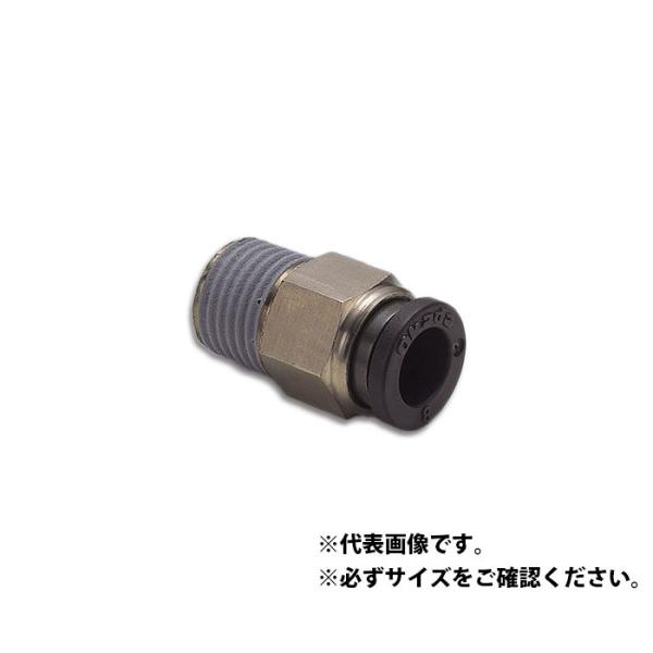 Air Push2 ワンタッチ コネクター 適用チューブ外径8 ネジR1/8 取寄品 フローバル O...