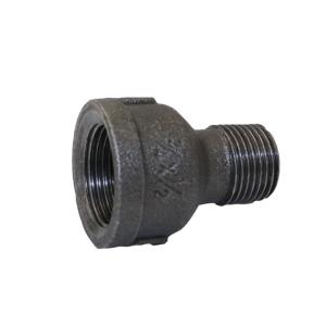 可鍛鋳鉄製 ねじ込み式黒継手 異径メスオスソケット 3/4 x 1/2 取寄品 フローバル RX-0604