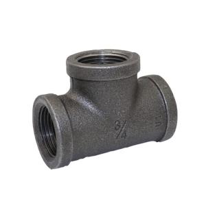 可鍛鋳鉄製 ねじ込み式黒継手 チーズ 1 取寄品 フローバル BT-08