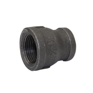 可鍛鋳鉄製 ねじ込み式黒継手 異径ソケット 3/8 x1/4 取寄品 フローバル BRS-0302