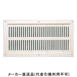 ステンレス軒天グリル大 ダンバーなし 216×416mm ホワイト 1箱30個価格 フクビ化学 NSTNW20｜arde