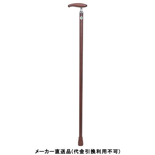 Walking Stick ステッキ 杖 ウッドケイン ラウンド ブラウン メーカー直送 Fuji ...