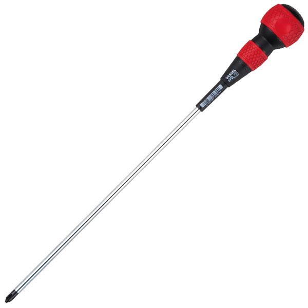ボールグリップドライバー 220(+)2×300mm(マグネット入り) 取寄品 ベッセル 220-2...