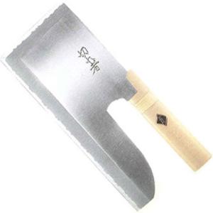 切れ者ステン金2号鋼麺切庖丁 左利き 300mm/600g 豊稔光山 A-1043