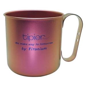 チタンカラーマグカップ(ピンク) ※取寄品 ホリエ TMA001-620
