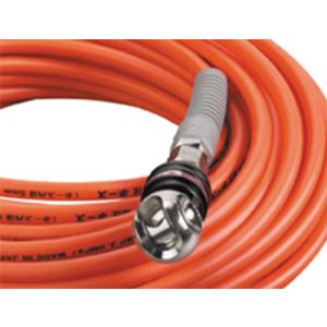 高圧用スムージー 20ｍ 径6mm オートロックスウィングカプラ付 オレンジ 取寄品 Mach(マッ...