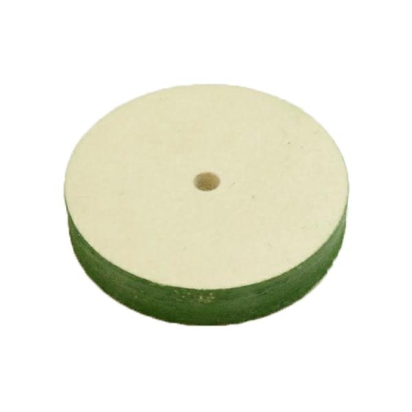 ミニ・フェルトバフ 白（100×20mm） 取寄品 道刃物 80001233