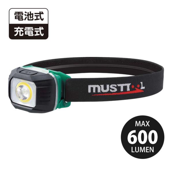 ハイブリット式ヘッドライト MHL-F601RD 600LM 取寄品 イチネンMTM ミツトモ 87...