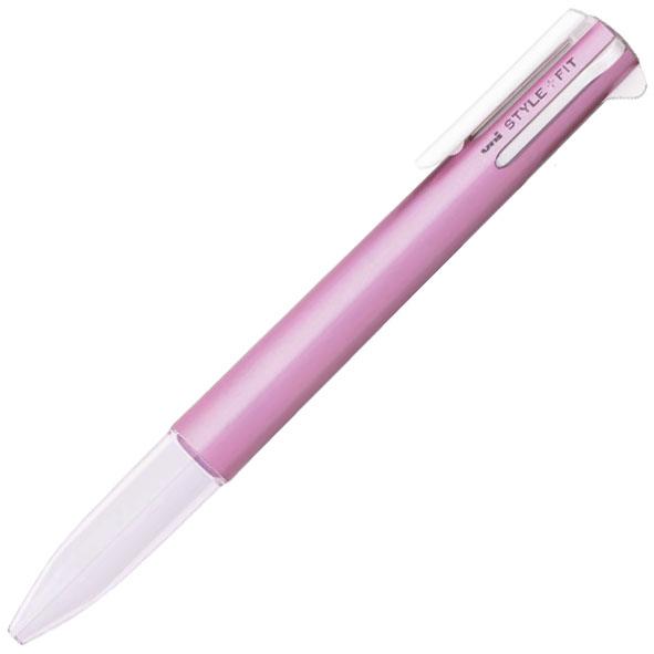 ボールペン 5色ホルダー(クリップ付)UE5H-258 Mンク 【10本セット】 取寄品 三菱鉛筆 ...