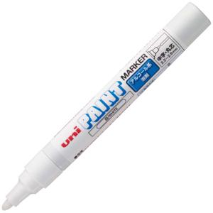 サインペン ペイントマーカー 0.8〜1.2mm PX-21 白 取寄品 三菱鉛筆