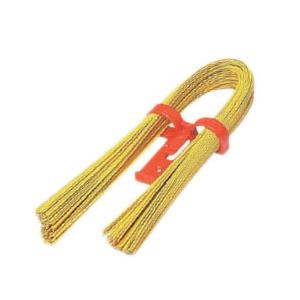 CDバインド(CD管・PF管用結束線)径0.9×450mm 黄 1袋価格 未来工業(MIRAI) CB-1Y