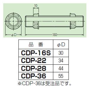 全ネジパイプ CDP-36 (1個価格) 未来...の詳細画像1
