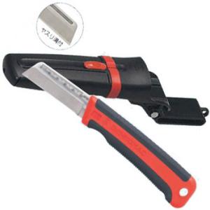 電工ナイフ(鍛造刃・ケース付)デンコーマック (10個価格) 未来工業(MIRAI) DM-12