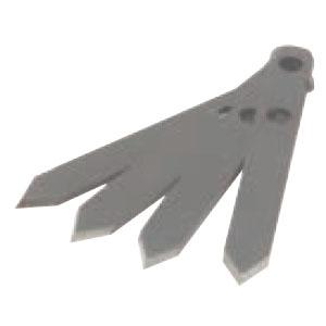 フリーホルソー(深型)FH-125F用替刃(1組価格) 未来工業(MIRAI) FH-2HN