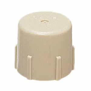 チューブキャップ(端末キャップ)PF管14用 ベージュ (50個価格) 未来工業(MIRAI) FP14-C