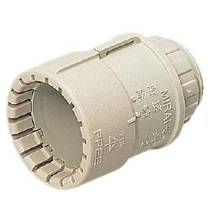 コネクタ(Gタイプ)PF管36用 ベージュ (1個価格) 未来工業(MIRAI) MFSK-36G