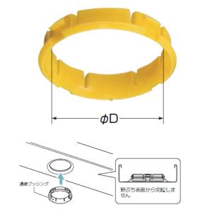 通線ブッシング(軽天用)(50個価格) 未来工...の詳細画像1