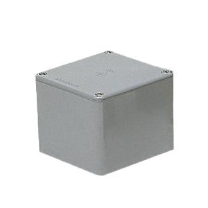正方形防水プールボックス(平蓋・ノック無) 600×600mm グレー (1個価格) 受注生産品 未来工業(MIRAI) PVP-6060A