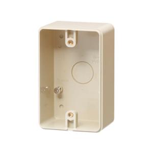 露出スイッチボックス(防水コンセント用・片側接地...の商品画像