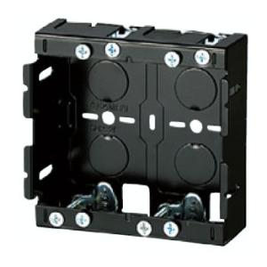 鉄製パネルボックス(2ヶ用・あと付はさみボックス) (10個価格) 未来工業(MIRAI) SBP-2F