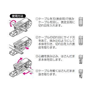 トリッパー・Fミニ(VVFケーブルの皮むき器)...の詳細画像2
